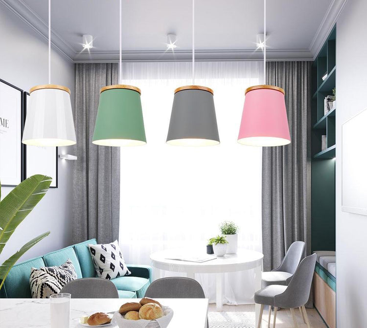 Colorful Nordic Pendant Lamp - Green - Pendant Lamp