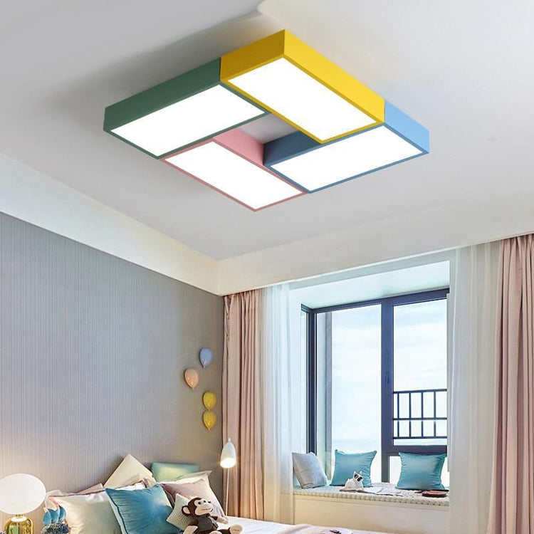 Colorful Rectangular Blocks Ceiling Light - Ceiling Light