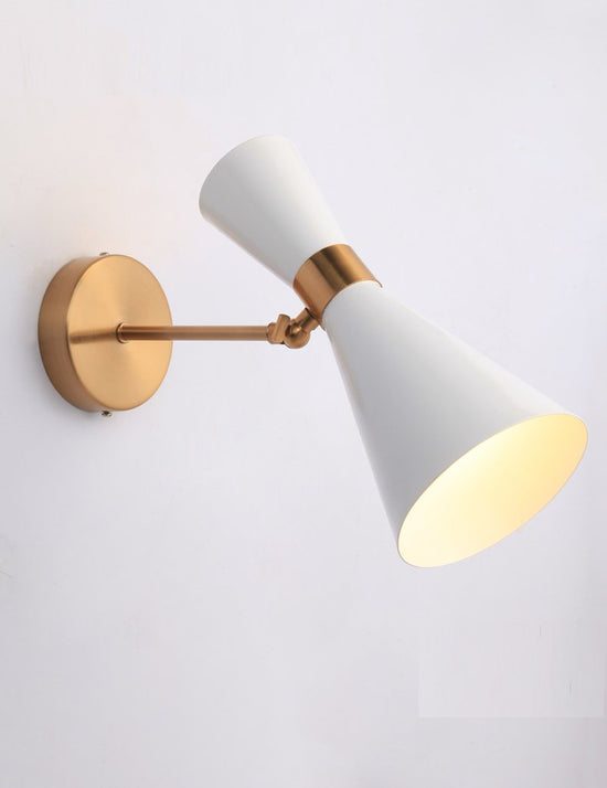 Cone Shaped Adjustable Wall Mounted Lamp - Wall Light
