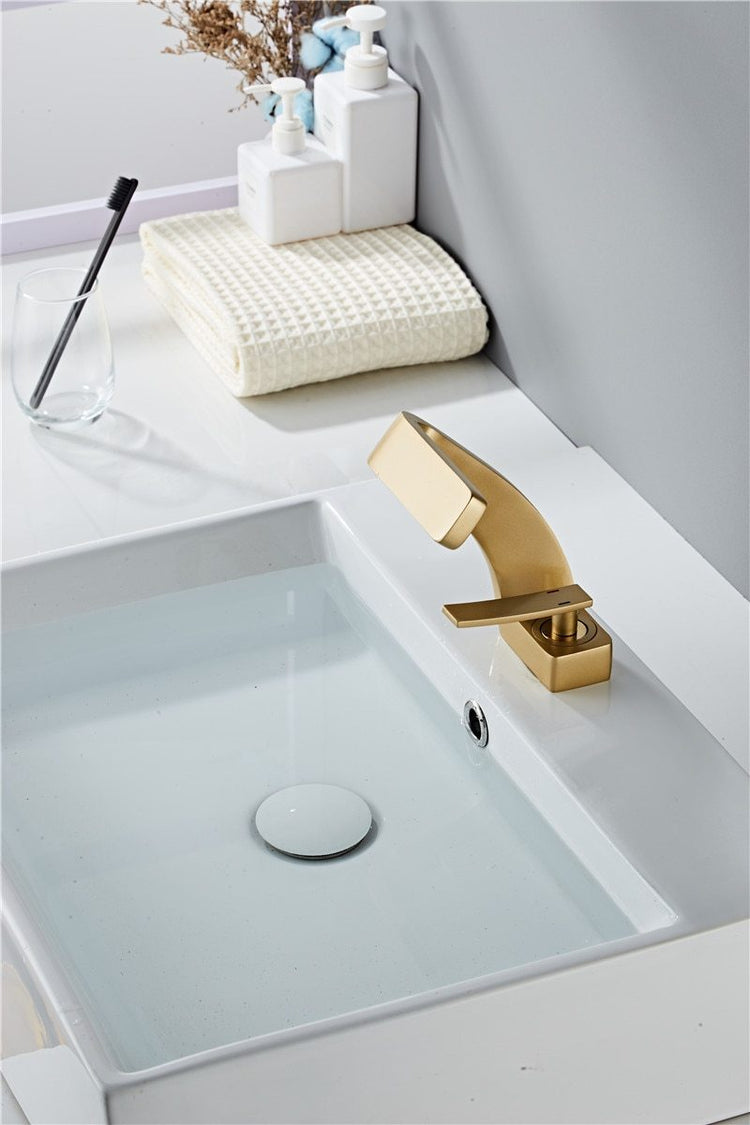 Contemporary Bathroom Mixer Faucet - Faucet