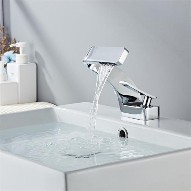 Contemporary Bathroom Mixer Faucet - Faucet