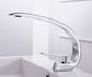Contemporary Curved Bath Faucet - Classic Chrome - Faucet