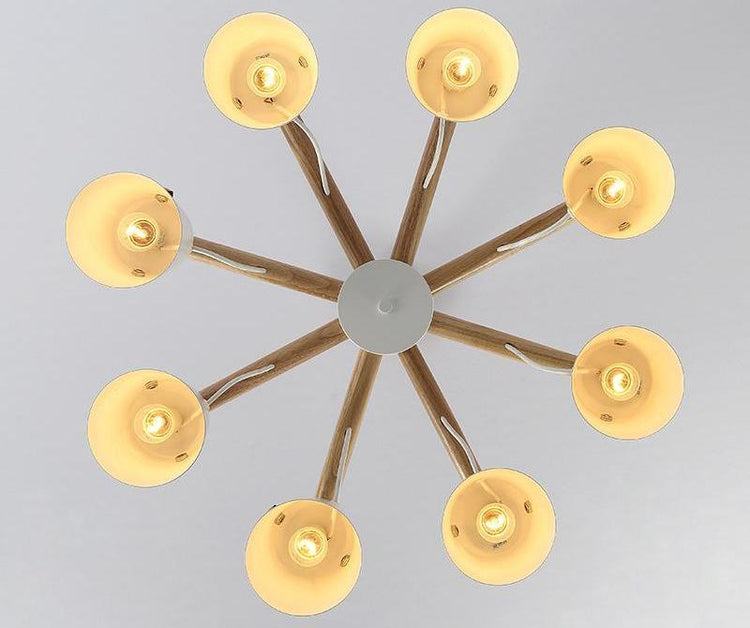 Contemporary Lamp Shade Chandelier - Chandelier