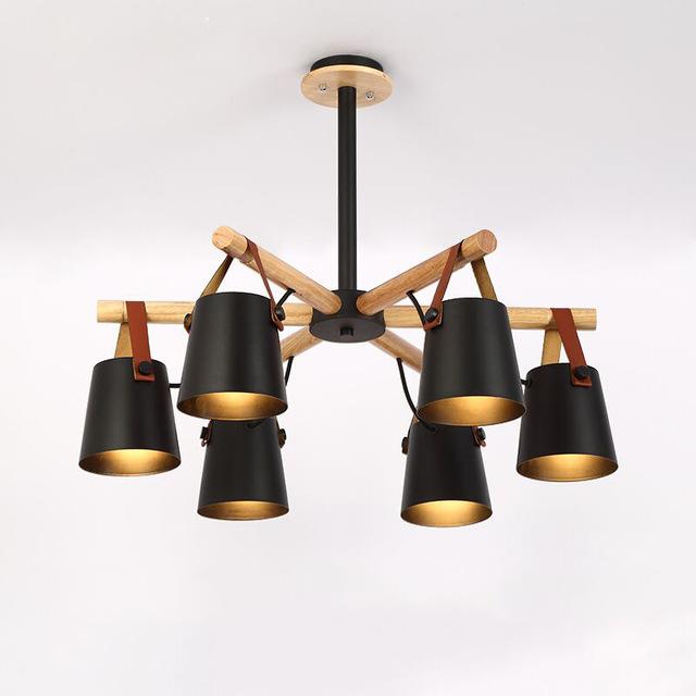 Contemporary Lamp Shade Chandelier - Chandelier