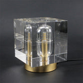 Crystal Artistic Cube Bed Lamp - Cube - Bed Lamp