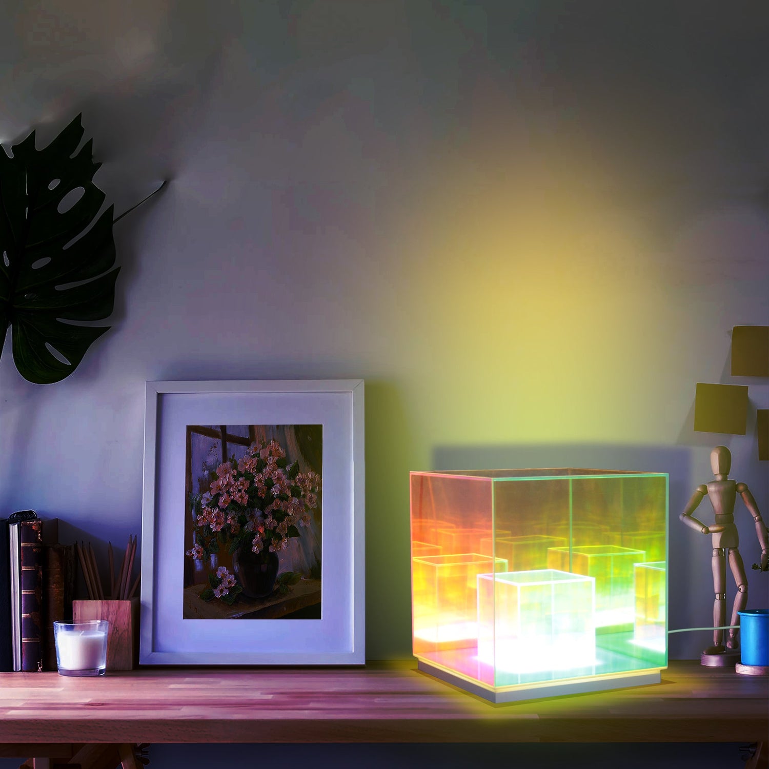 Cube Bedside Lamp - Bed Lamp