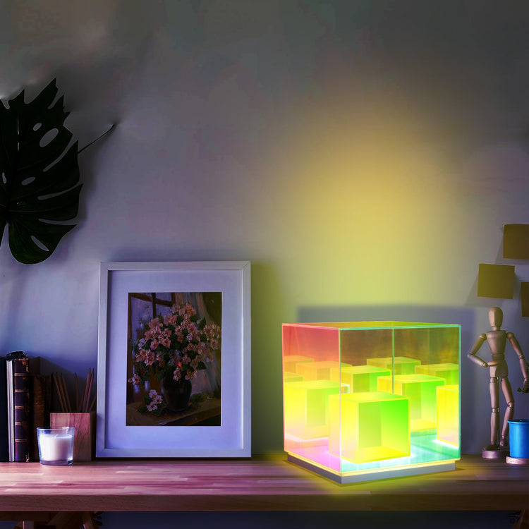 Cube Bedside Lamp - Bed Lamp