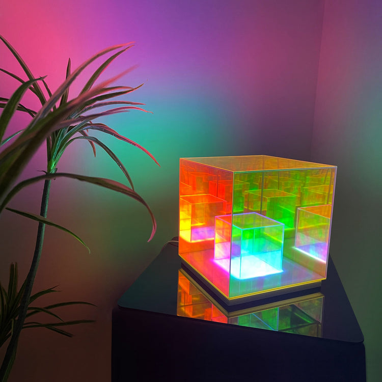 Cube Bedside Lamp - Bed Lamp