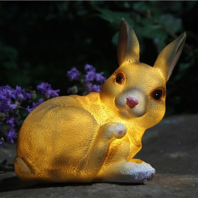Cute Animal Shaped LED Garden Light - Rabbit - Outdoor Light