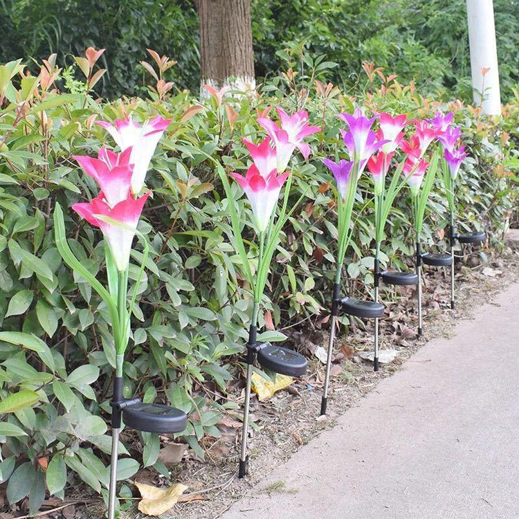 Cute Lilies Solar LED Garden Lights - Solar Light