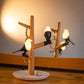 Cutesy Birds Desk Lamp with Wireless Charging - Table Lamp