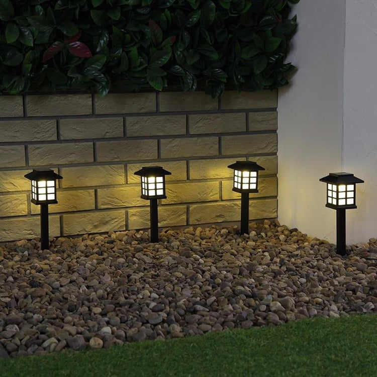 Designer Solar Garden LED Stake Lights - Warm White - Solar 