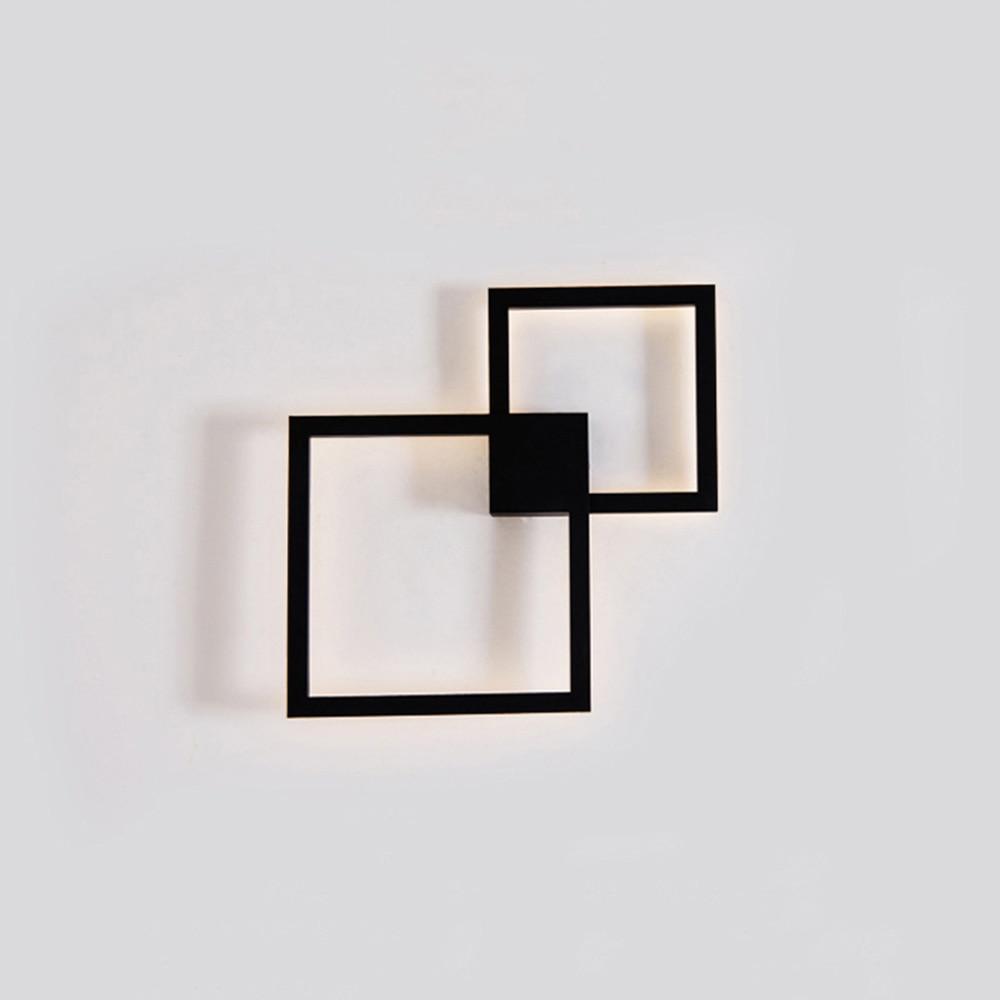 Dual Square Minimal Wall Mounted Lamp - Wall Light