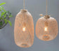 Eco-friendly Bamboo Mesh Pendant Lamp - Pendant Lamp