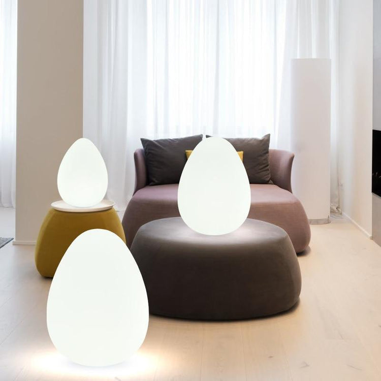 Egg Shaped Decorative Floor Lamp - Floor Lamp