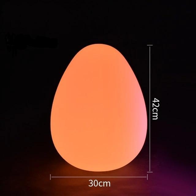 Egg Shaped Decorative Floor Lamp - Large - Floor Lamp