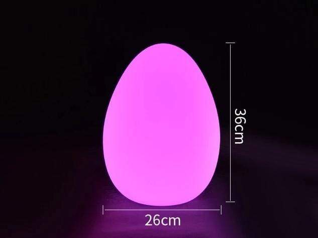 Egg Shaped Decorative Floor Lamp - Medium - Floor Lamp
