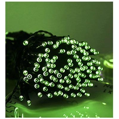 Eileen - Solar Outdoor Fairy String Lights - Green / 72’ - 