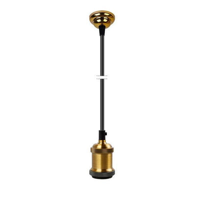 Eleanor - Industrial Hanging Pendant Lamp - Gold Bronze - 