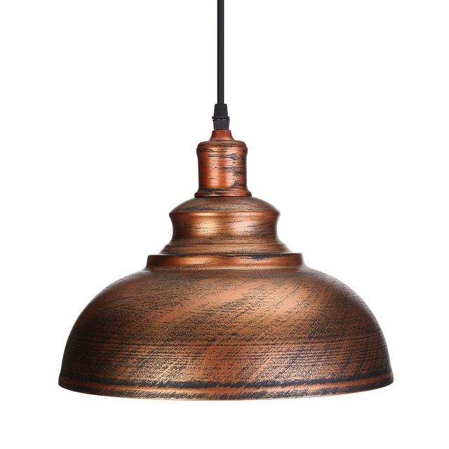 Electra - Industrial Dome Pendant Lamp - Bronze - Pendant 
