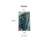 Elegant Luxury Serving Tray - Green - Kitchen Accessories