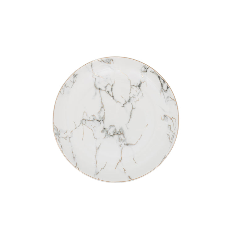 Elegant Marble Finish Dining Plate Collection - Regular - 