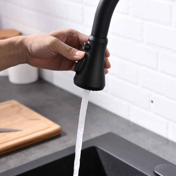 Elias Black Touch Kitchen Faucet - Faucet