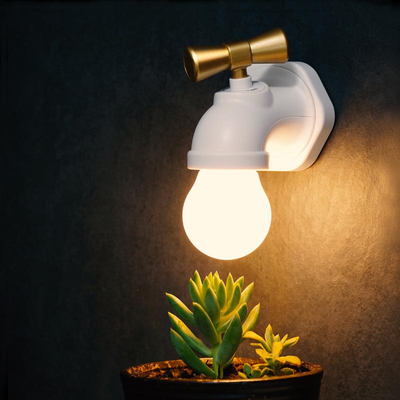 Faucet Shaped Wall Décor Lamp - Faucet
