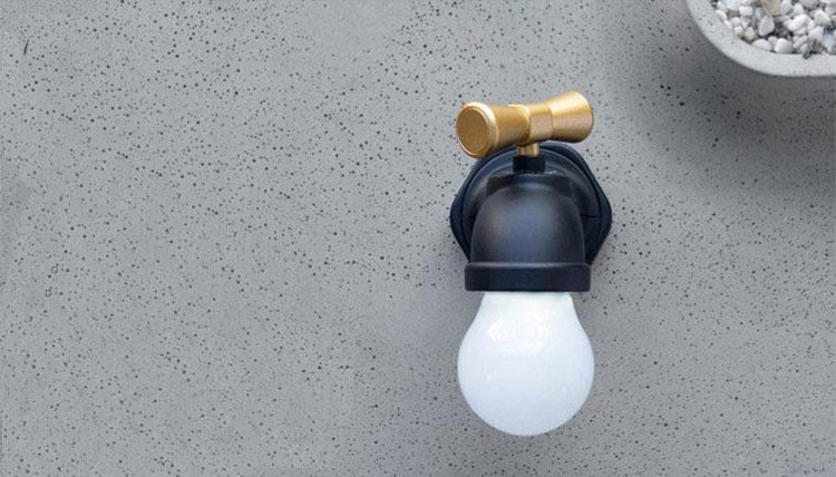 Faucet Shaped Wall Décor Lamp - Faucet