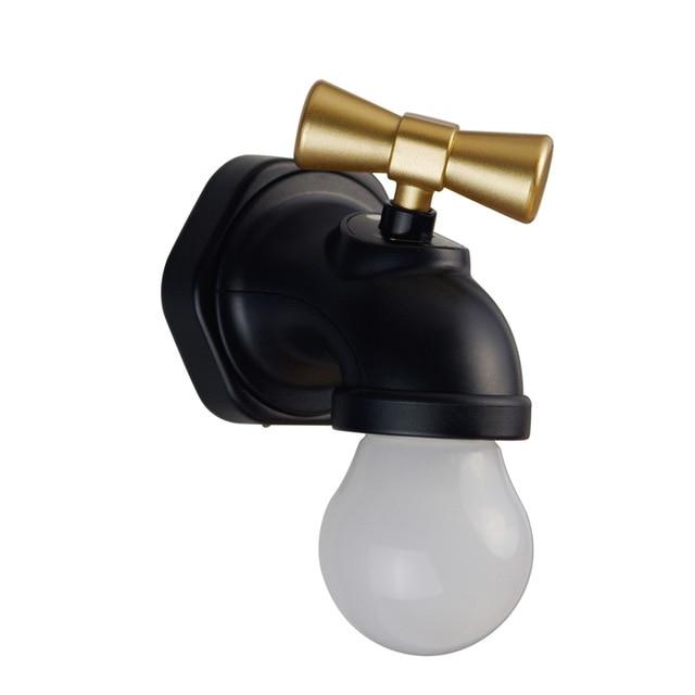 Faucet Shaped Wall Décor Lamp - Faucet