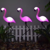 Flamingo Solar Powered Garden Lamp 3 pcs - Solar Light