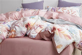 Flora Fauna Egyptian Cotton Duvet Cover Set - Duvet Cover 