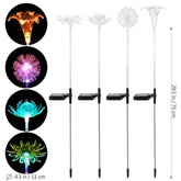 Flower Shaped Solar Garden Stake Light - Solar Light