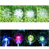 Flower Shaped Solar Garden Stake Light - Solar Light