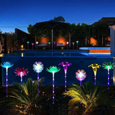 Flower Shaped Solar Garden Stake Light - Solar Light