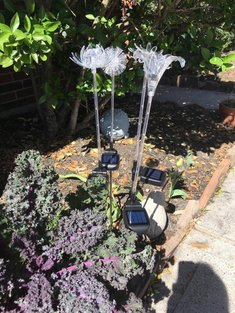 Flower Shaped Solar Garden Stake Light - Solar Light