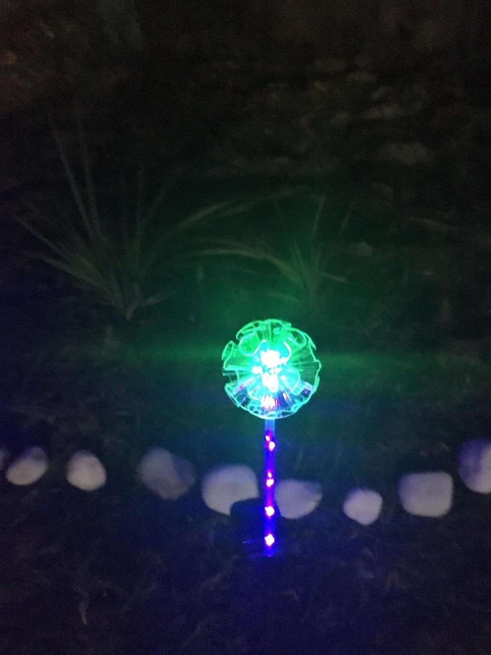 Flower Shaped Solar Garden Stake Light - Solar Light