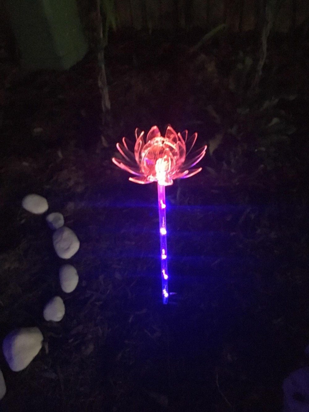 Flower Shaped Solar Garden Stake Light - Solar Light