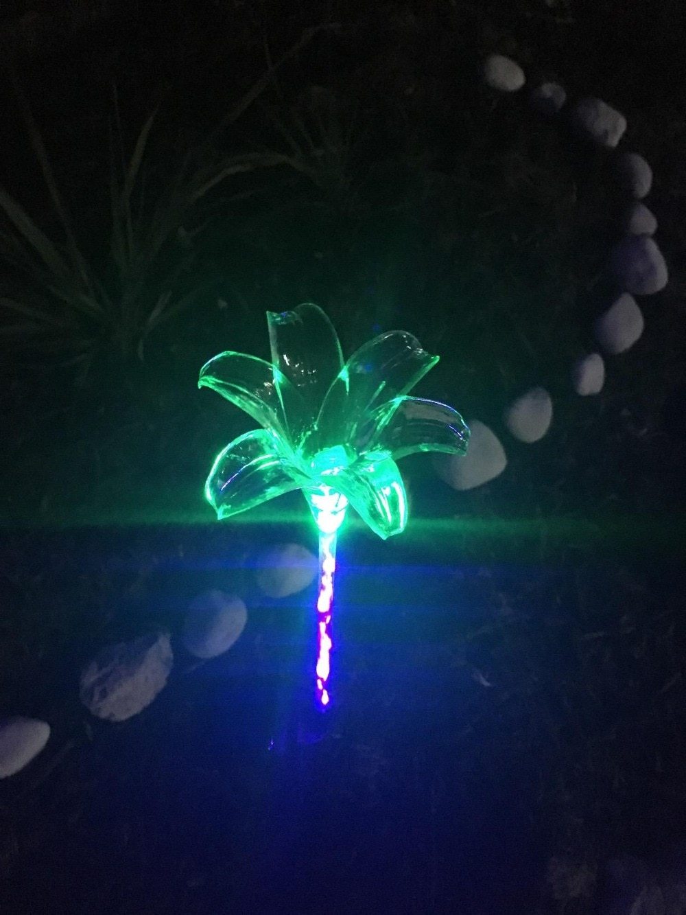 Flower Shaped Solar Garden Stake Light - Solar Light