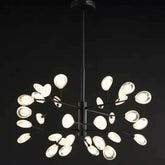 Fire Fly Horizontal Chandelier - Large - 32 Heads / Black - 