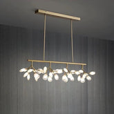 Fire Fly Horizontal Chandelier - Straight - 36 Heads / Gold 