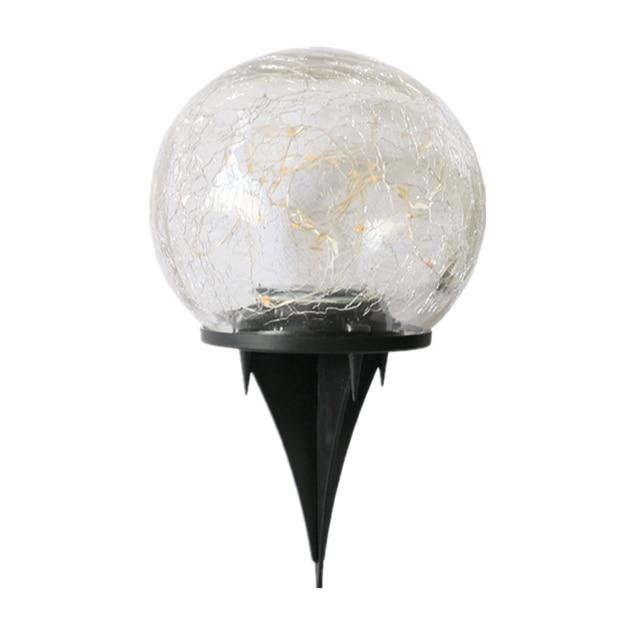 Frosted Glass Ball Solar Garden Light - 30 LED - Solar Light