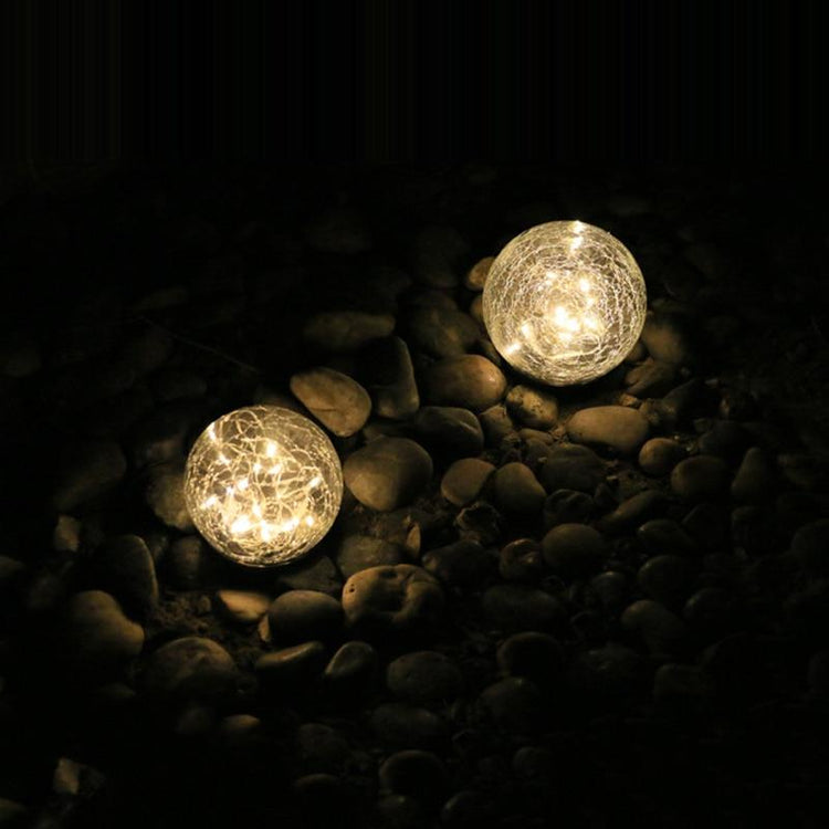 Frosted Glass Ball Solar Garden Light - Solar Light