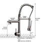 Futuristic LED Pull Out Kitchen Faucet - Faucet
