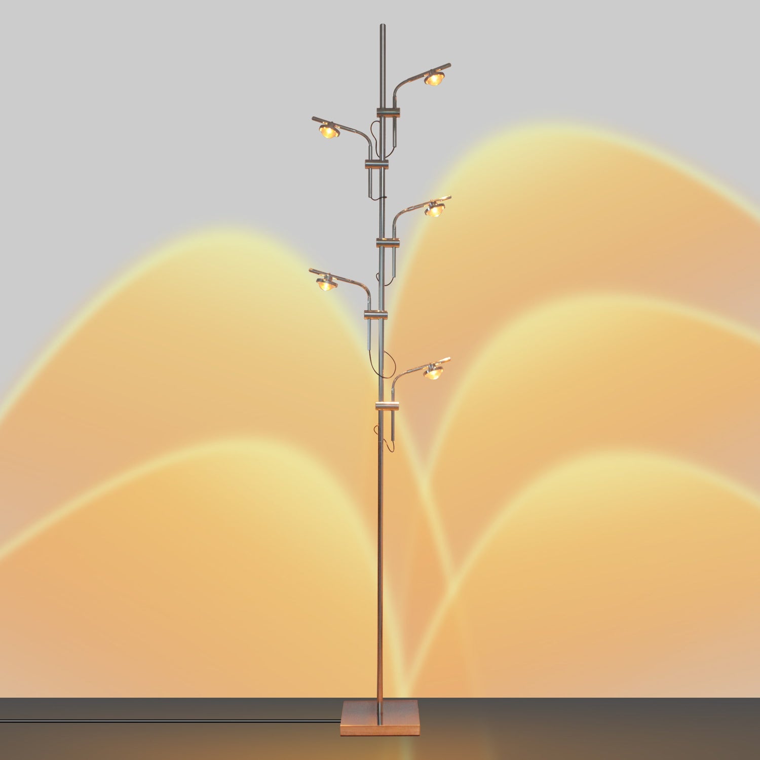 Futuristic Multi Level Floor Lamp - Floor Lamp