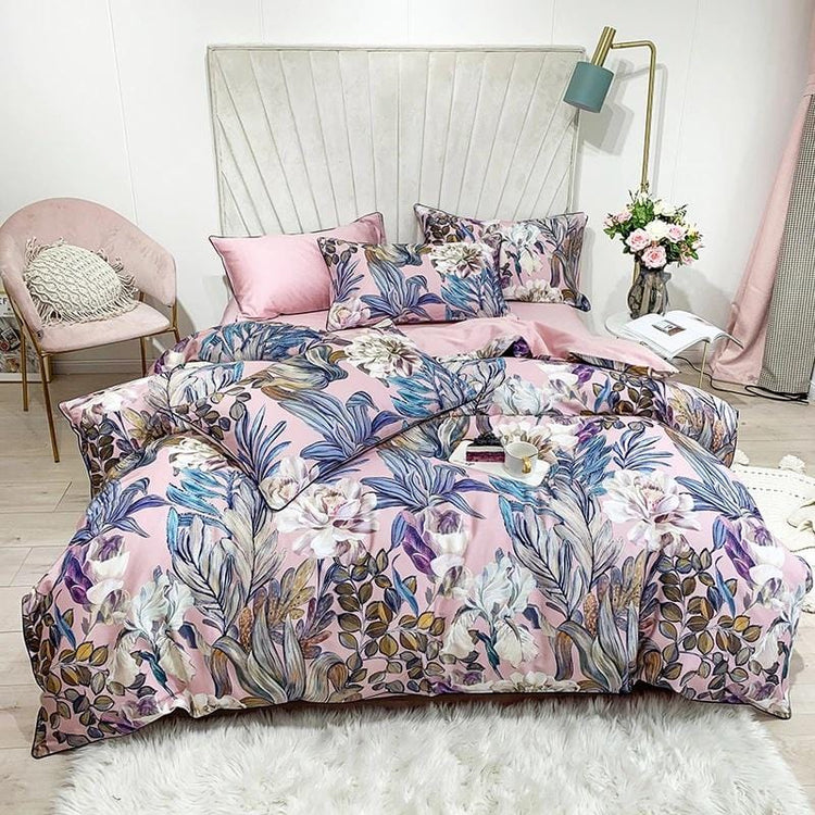 Garden of Life Egyptian Cotton Duvet Cover Set - Duvet Cover