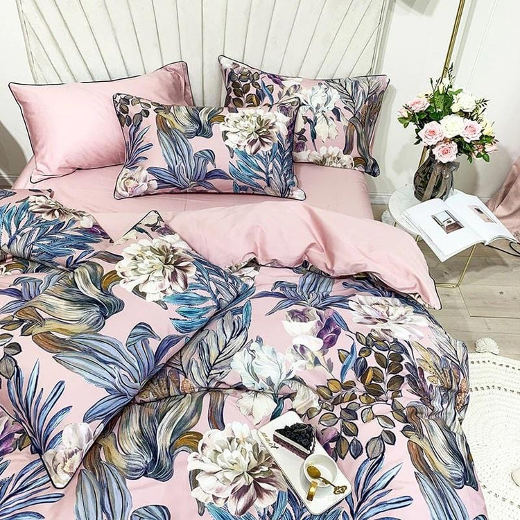 Garden of Life Egyptian Cotton Duvet Cover Set - Duvet Cover