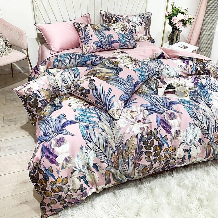 Garden of Life Egyptian Cotton Duvet Cover Set - Duvet Cover