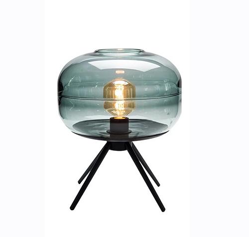 Glass Dome Hubble Industrial LED Desk Lamp - Table Lamp