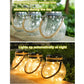 Glass Jar LED Garden Hanging Lamp - Outdoor Light